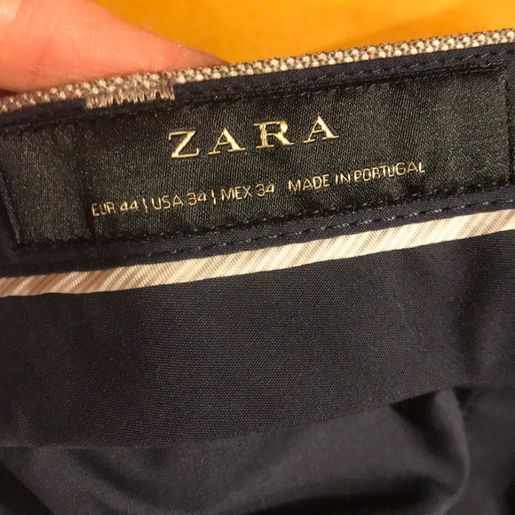 Zara Birdseye pants - Picture 6 of 7